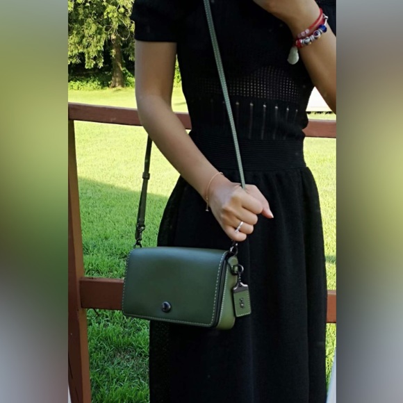 coach up-crafted 1941 glovetanned leather dinky with kisslock closure - Picture 9 of 10